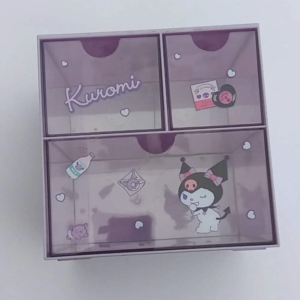 Miniso Sanrio Purple Organizer Box